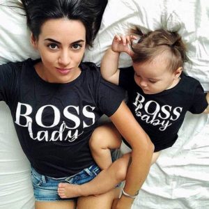 Camiseta tal Mãe tal filha(o) Boss 2un